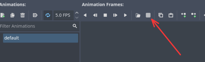 Rejilla de SpriteFrames